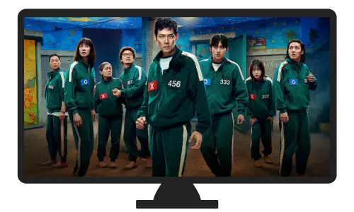 watch squid game 3 with IPTV test